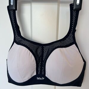 Panache Black and White Sports Bra